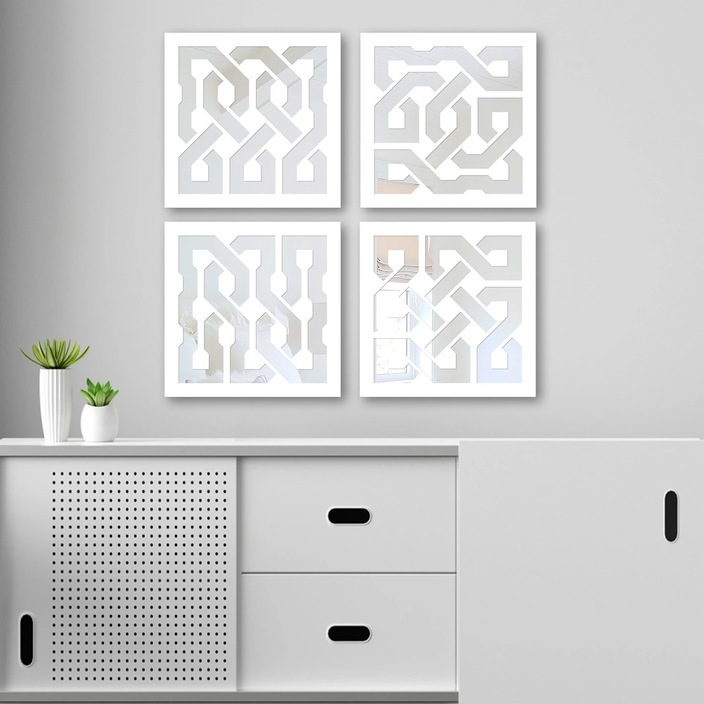 Set ogledal (4 kosi), Wallity, BYZ1896810094