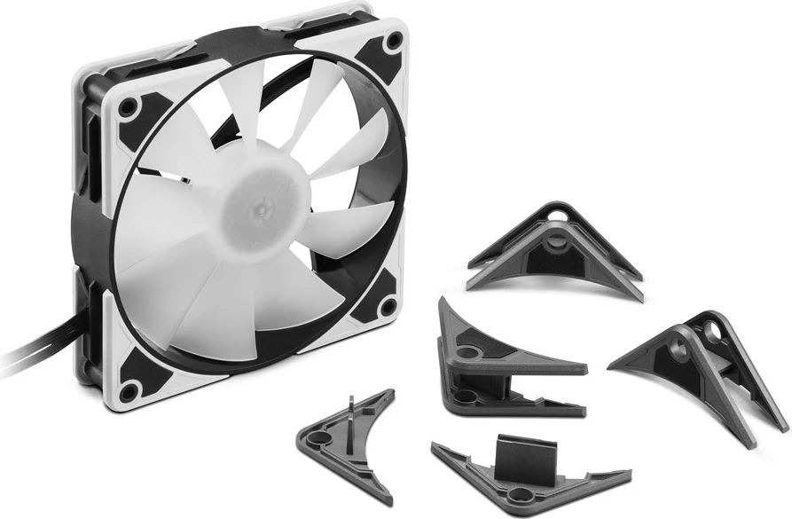 Ventilator za ohišje 140 mm, RGB, transparenten Sharkoon SilentStorm 140 PWM RGB