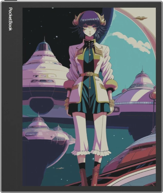 Barvni E Ink kaleido zaslon 10,3" Tablet PocketBook InkPad Eo, 64GB, 4GB RAM, Mist Grey