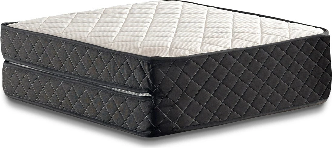 Zložljiva postelja Hanah Home XL, bela in črna