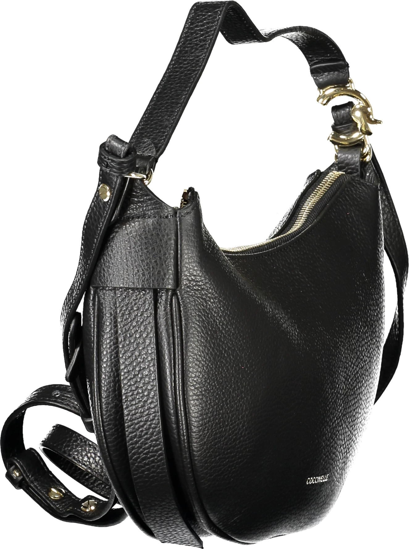 Torba za ženske COCCINELLE C-EASY BAG, črna