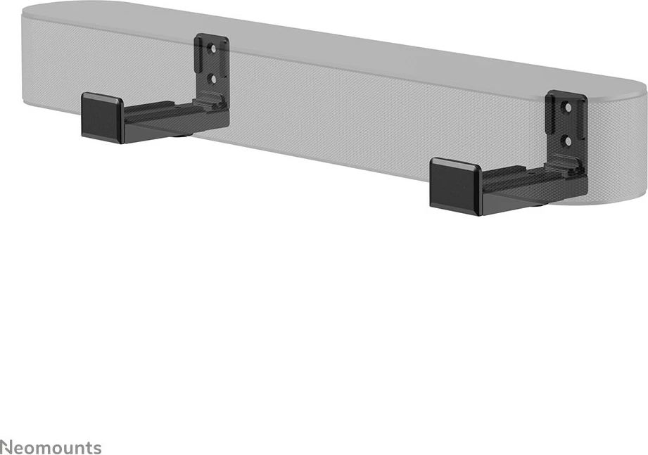 Univerzalni nosilec za videobar/soundbar Neomounts AWL29-550BL1, jeklo, 15 kg, črn