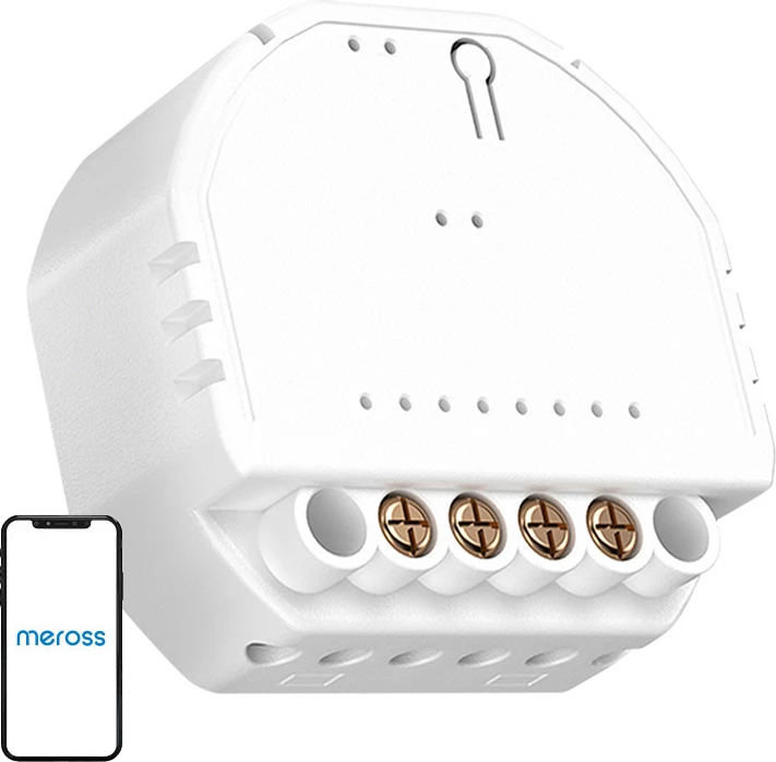 Pametno stikalo Meross MSS815MA-UN, Wi‑Fi, Matter, belo