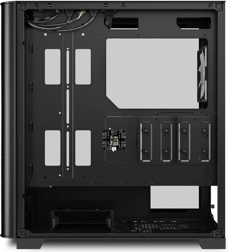 Midi ohišje z RGB osvetlitvijo Sharkoon M30, črno