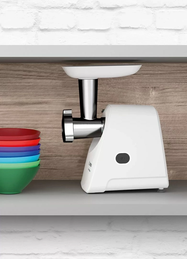 Mlinček za meso BOSCH MFW2520W, bel