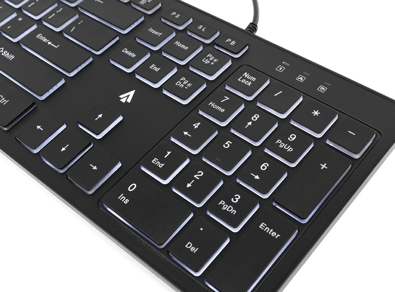 Žična tipkovnica Accura Artesia ACC-K1408, črna