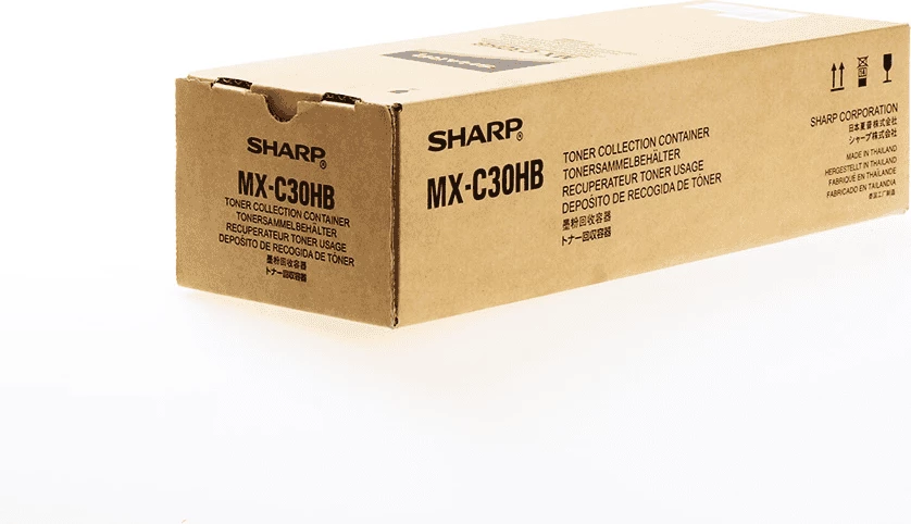 Posoda za odpadni toner Sharp MX-C30HB, zmogljivost 8000 strani, brez barve