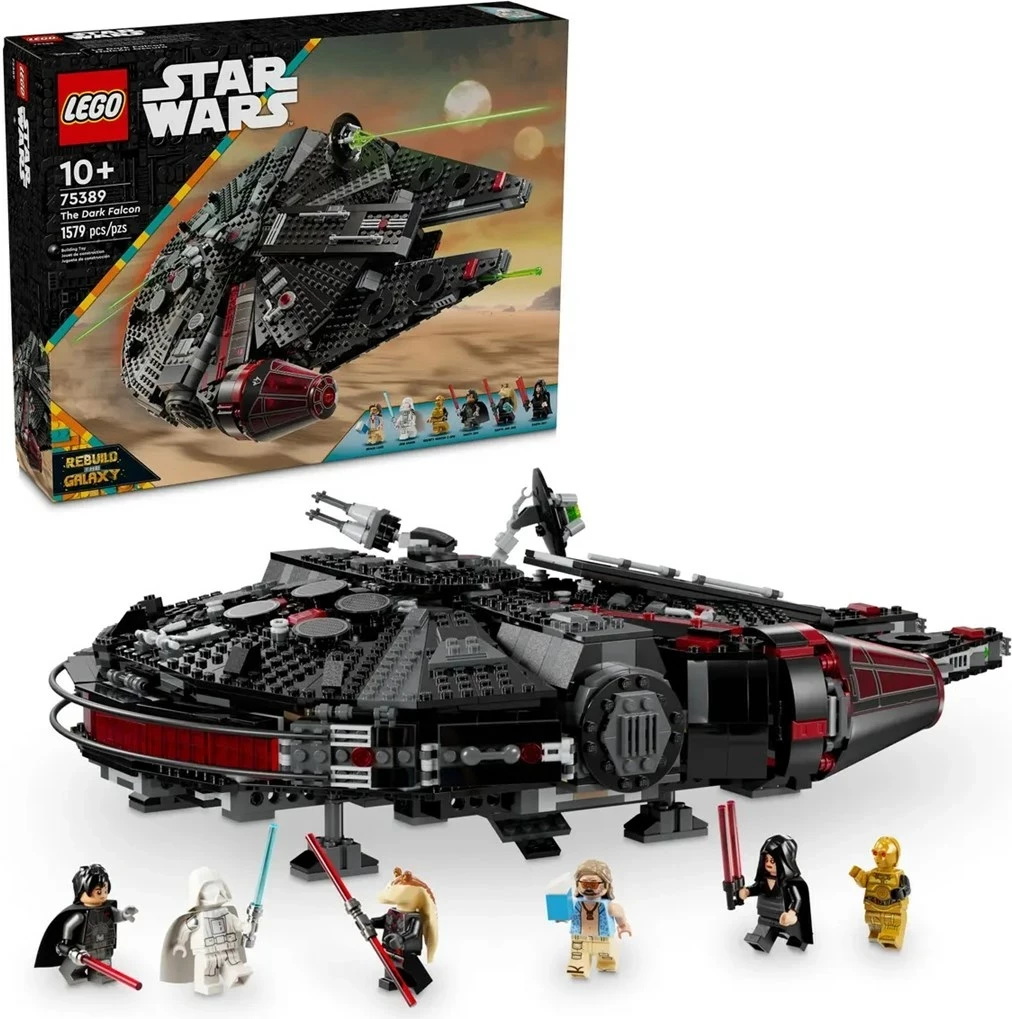 Model The Dark Falcon, LEGO Star Wars 75389, 6 minifigur