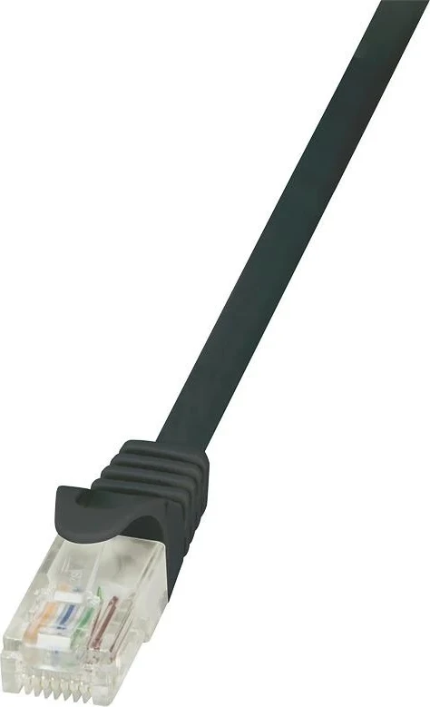 Omrežni kabel 2,0 m, črn LogiLink