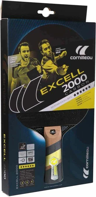 Namiznoteniški reket Cornilleau, črn