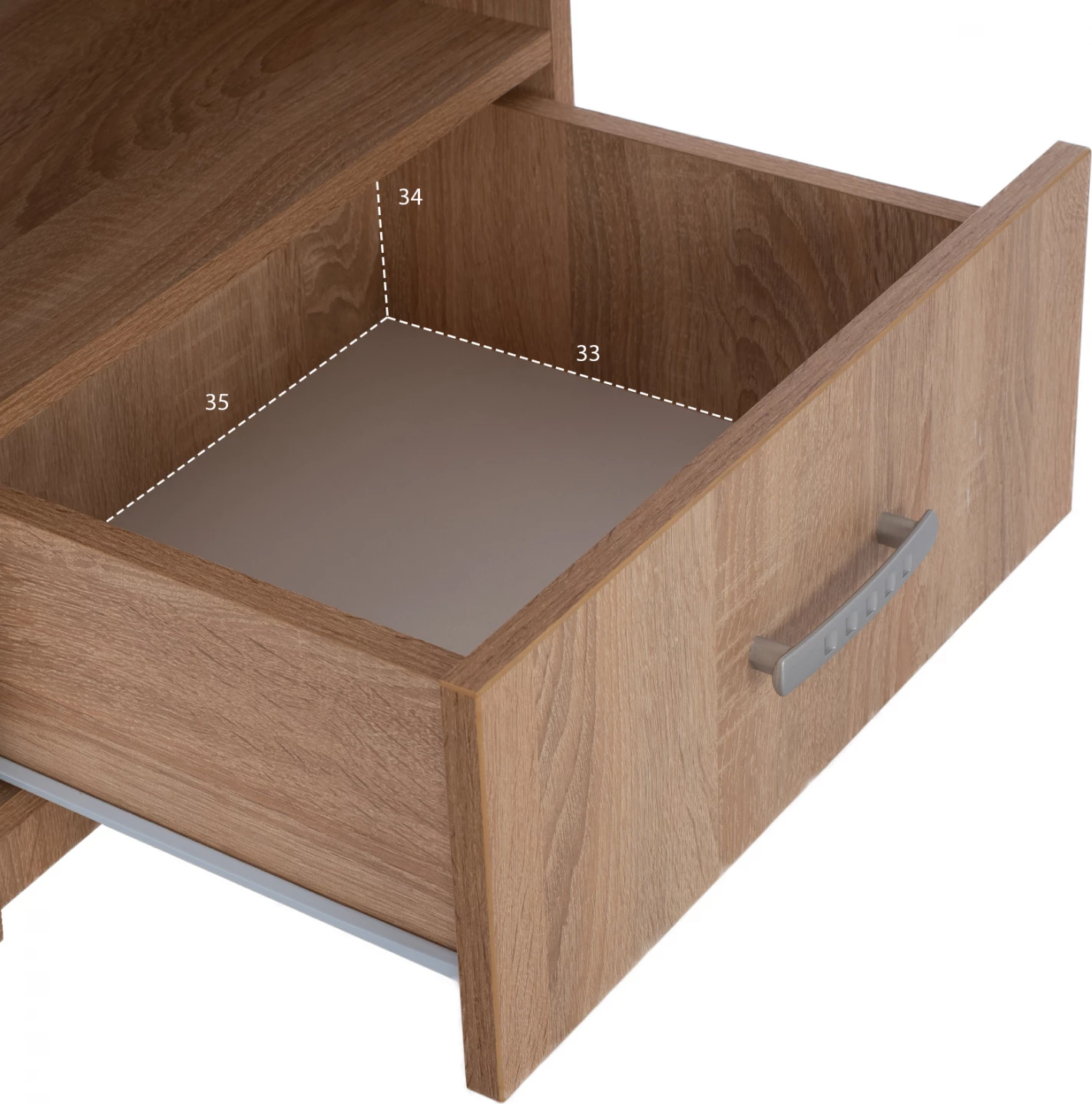 Nočna omarica s predalom sonoma hrast FH2431.01 45x40x48 cm
