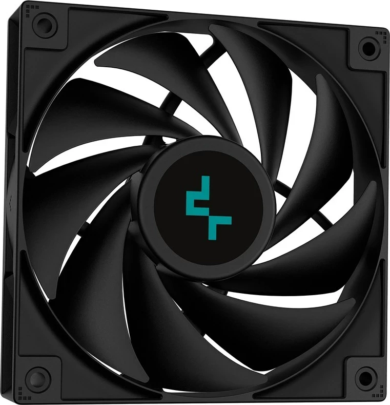 Hladilnik za procesor DEEPCOOL LS720S Zero Dark, 12 cm, črn