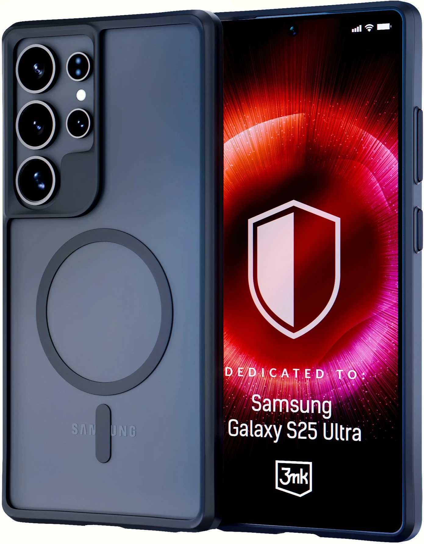 Prosojen ovitek za telefon 3mk Satin Armor MagCase za Samsung Galaxy S25 Ultra
