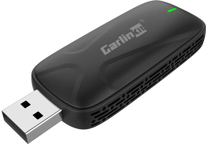 Brezžični adapter za CarPlay/Android Auto Carlinkit AIR X2, USB-A, črn