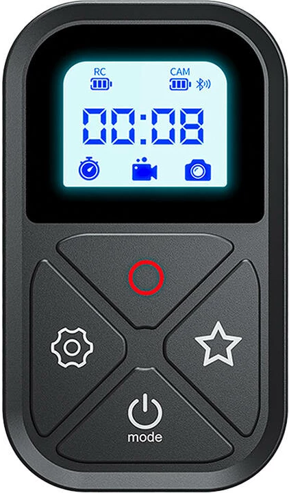 Daljinski upravljalnik z zapestnim paščkom za GoPro HERO 12/11/10/9/8/MAX, Bluetooth, črn - Telesin GP-RMT-T10