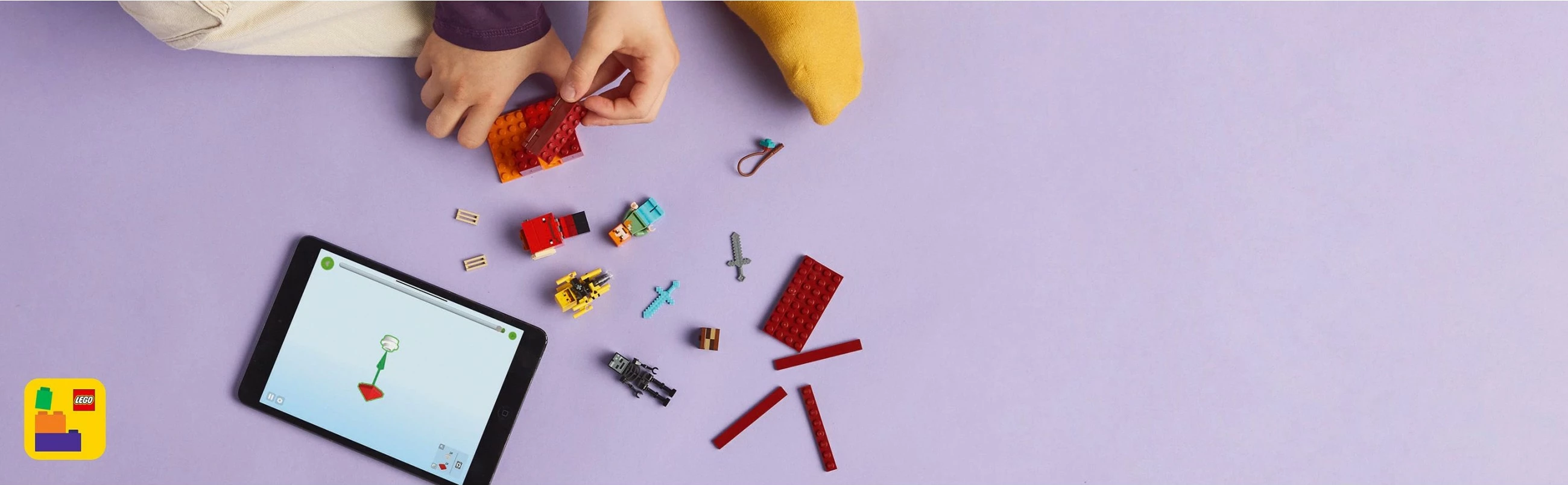 Set za gradnjo LEGO Minecraft 21266, 99 delov, večbarven