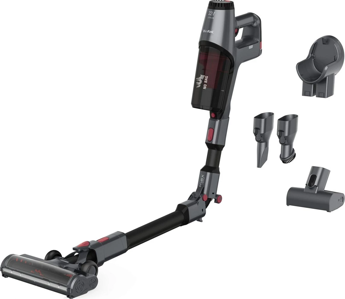 Sesalnik brez kabla z električno ščetko ELDOM OB90, črn