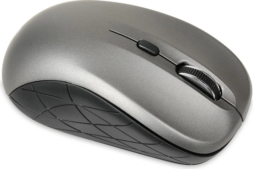 Optični brezžični miška iBOX i009W, 1600 DPI, siva