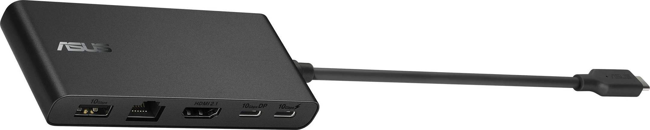 Dok za prenosnik Dual 4K USB-C, ASUS DC201, 10 Gbps, 100 W, črn