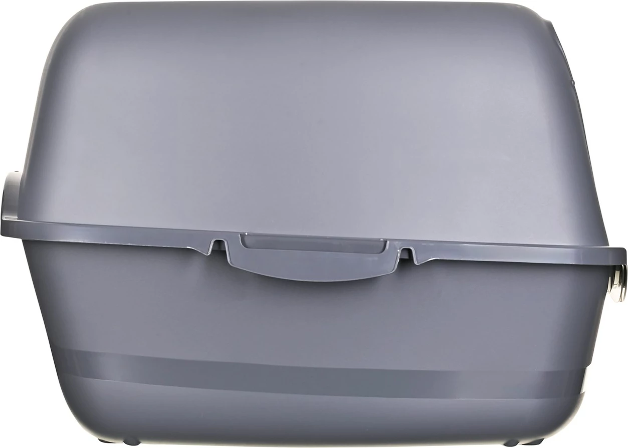 Knjiga za mačji pesek DIAMENTIQ BAYA, plastika, 55,5 x 40 x 38,7 cm, antracit