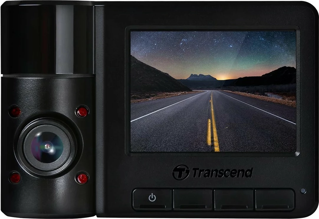 Vzporedni snemalnik (dashcam) DrivePro 550 Transcend, 64GB, črn