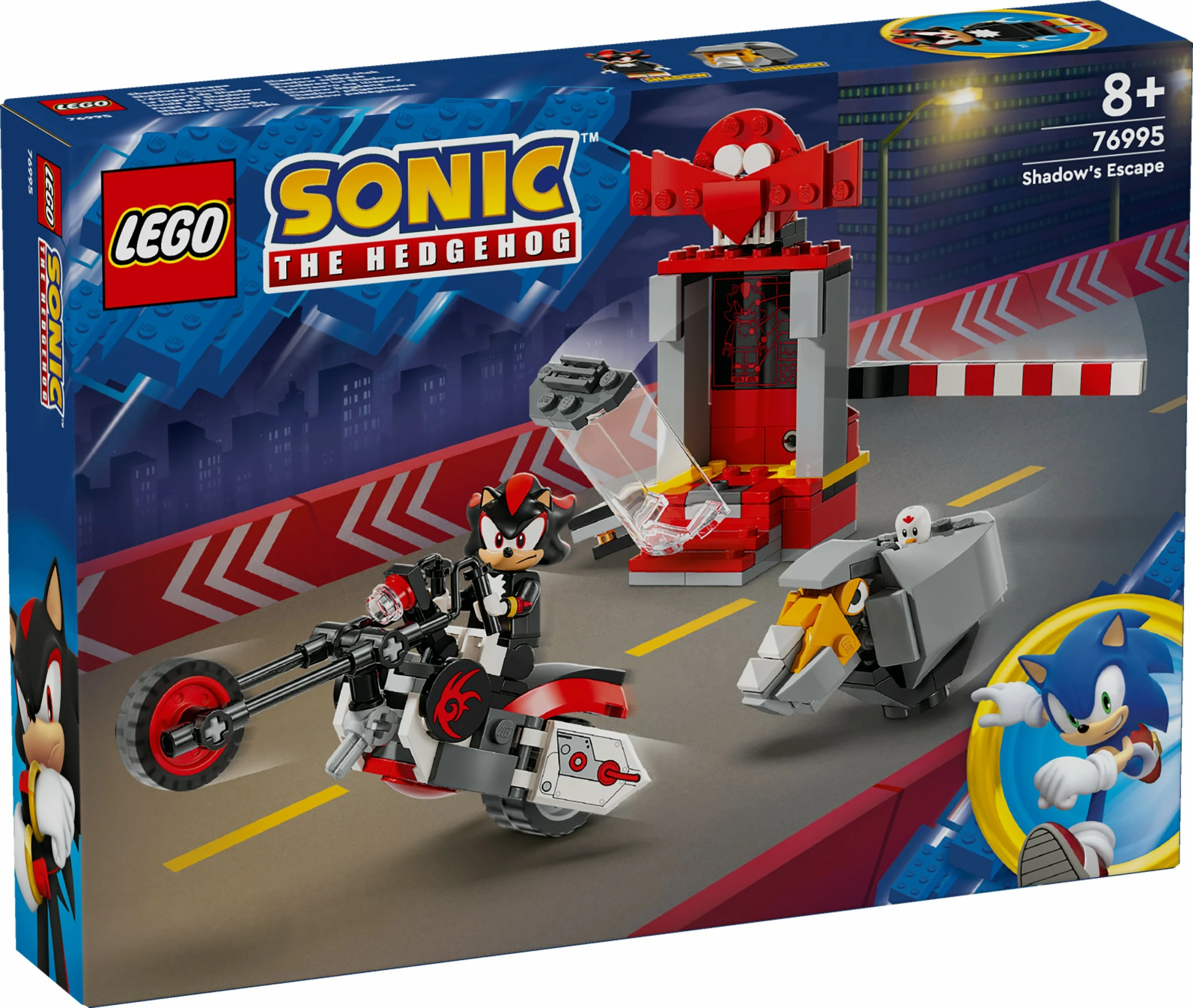 Gradbeni set Shadow’s Escape, LEGO Sonic the Hedgehog 76995, večbarven