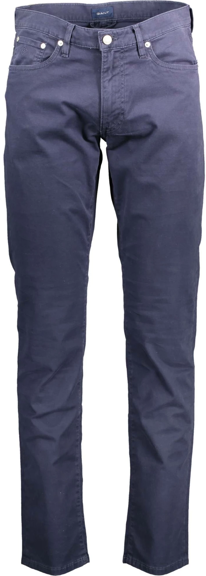 Slim fit modre hlače GANT za moške