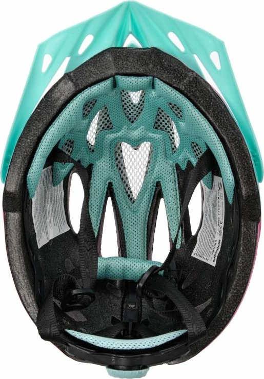 Kolesarska čelada za ženske, Meteor, rožnata