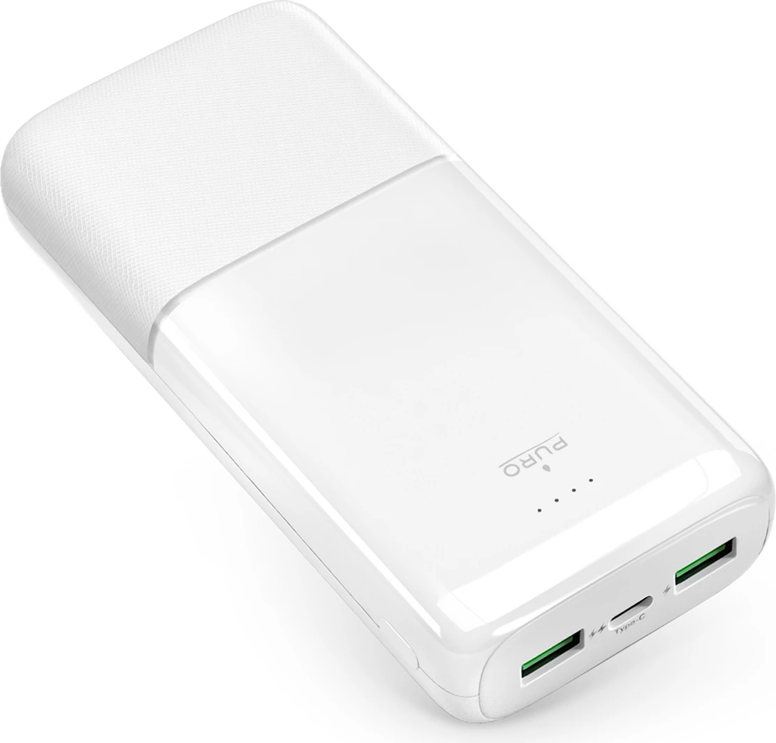Powerbank 20000mAh, 2x USB-A, 1x USB-C, 22.5W, e bel Puro DAILY 20 PLUS