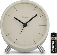 Alarmna ura Flores Hama 222229, analogna, siva