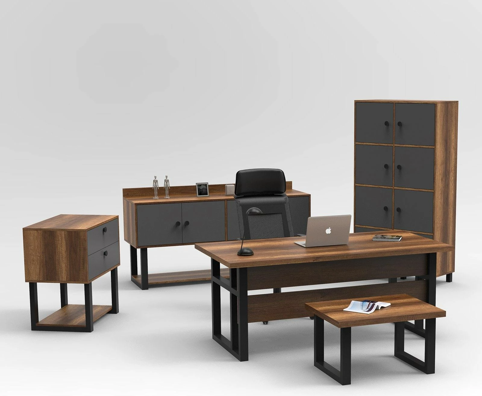 Set pisarniškega pohištva Skye Decor, Mn11-Ba