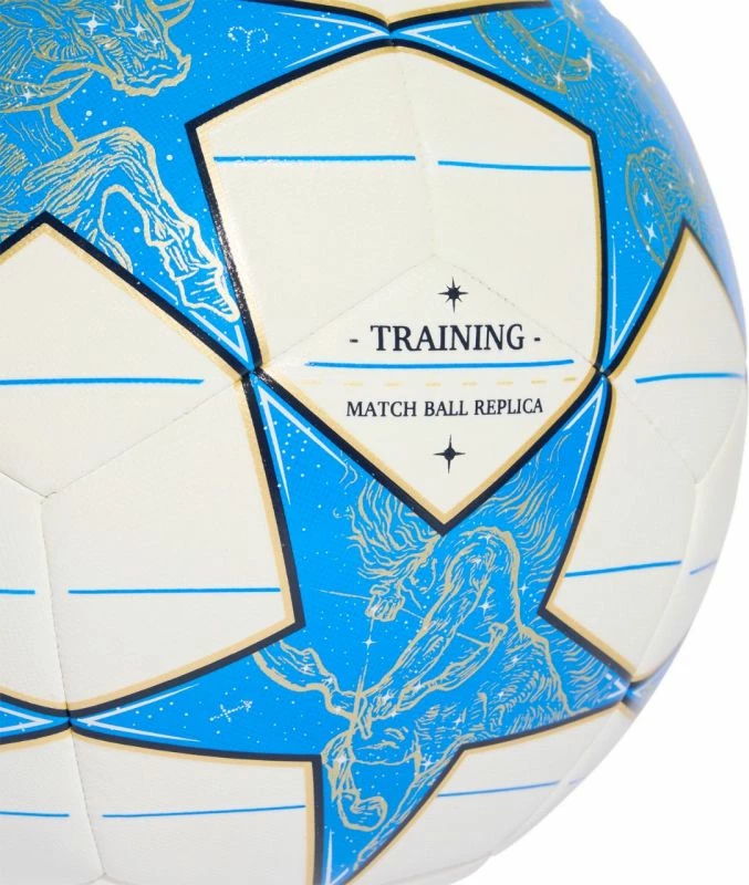 Trening nogometna žoga adidas, bela