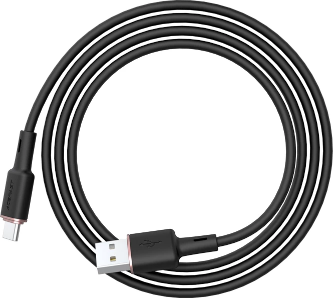 Kabel USB v USB Type-C, Acefast C2-04, 1,2 m, 3A, črn