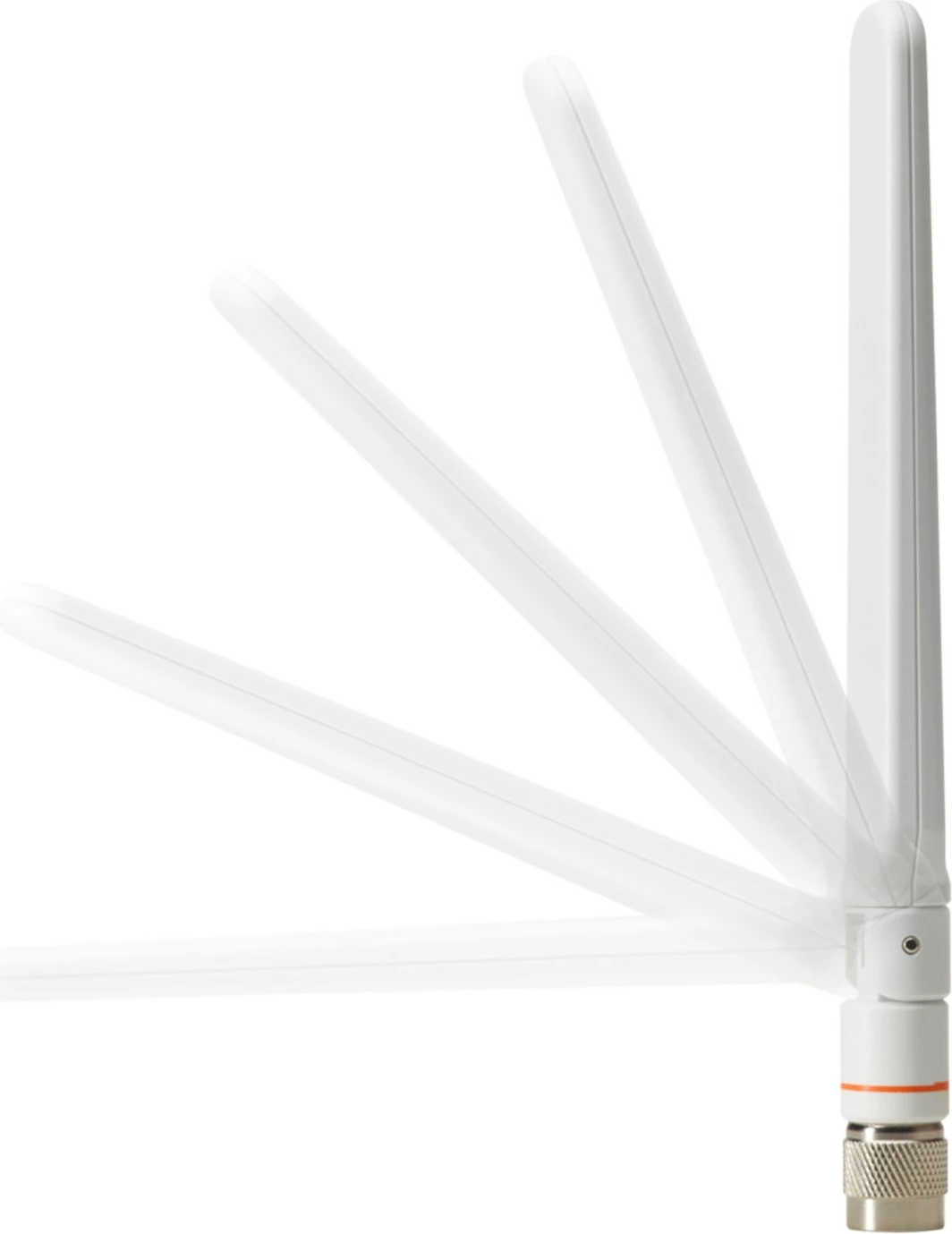 Omnidirekcijska Wi‑Fi antena AIR-ANT2524DW-R, dual-band, 2 dBi/4 dBi, RP-TNC, Cisco Aironet, siva