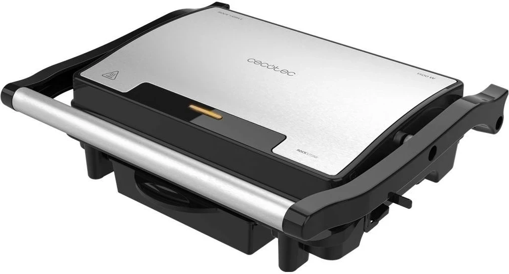 Električni žar Rock'nGrill 1500 Rapid, Cecotec, 1500 W, srebrn