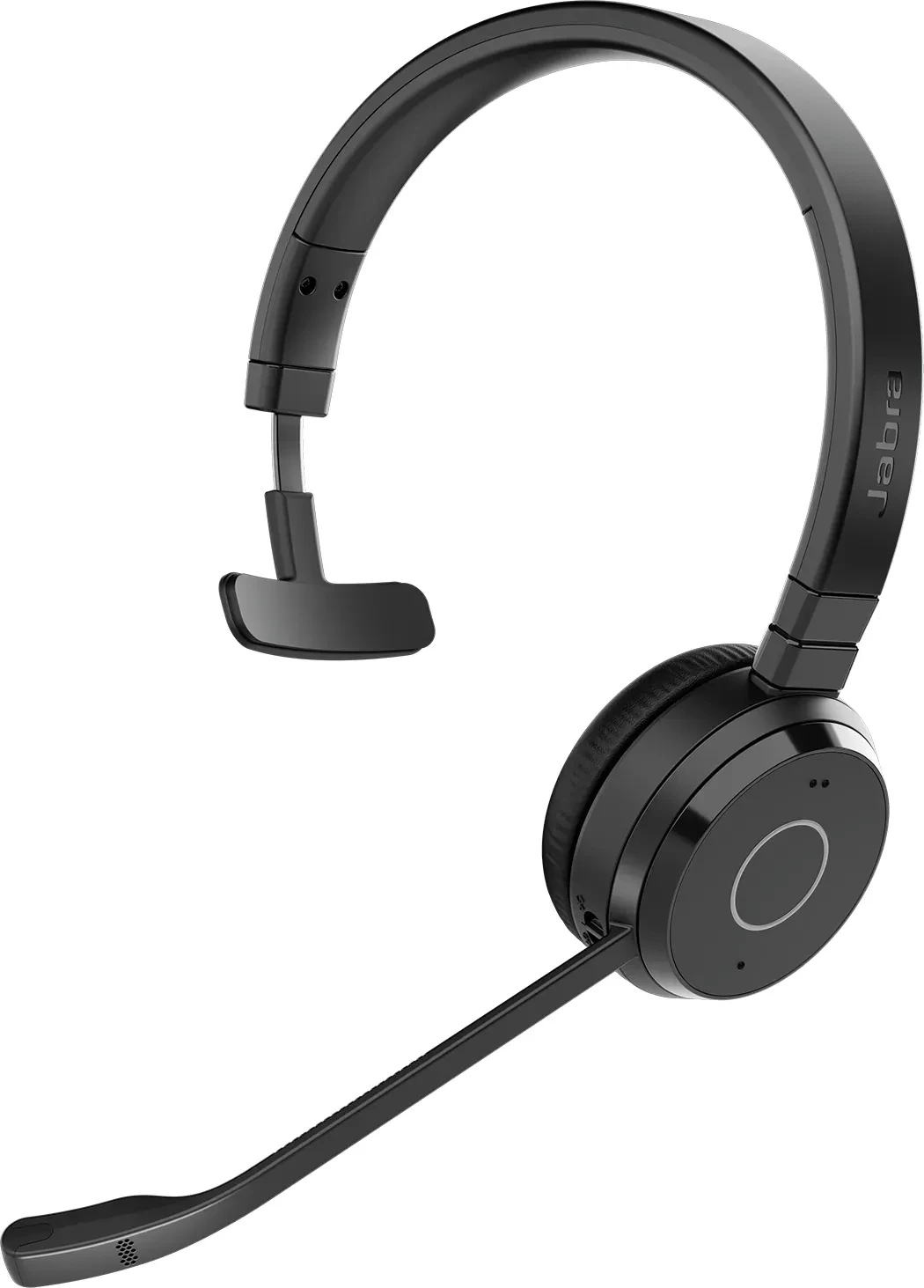 Slušalke Jabra Evolve 65 TE, Link390a UC Mono, z napajalnim kablom in brezžično, črne
