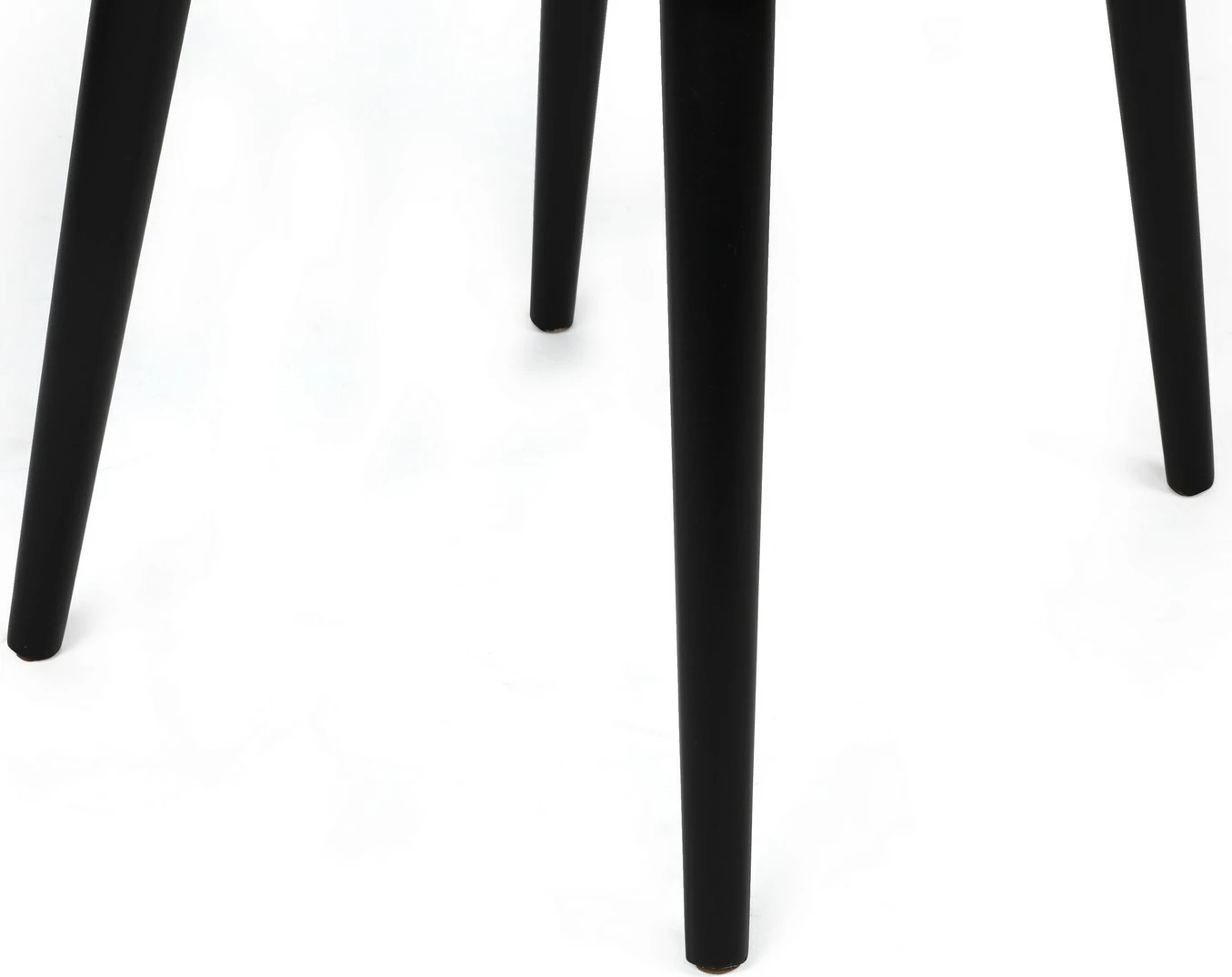 Set 4 jedilnih stolov, Skye Decor Alfa-437 V4, antracitno črn