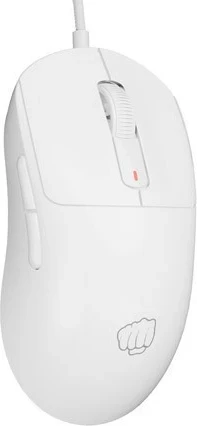 Ergonomski RGB miška Fury Tanto T4, bela