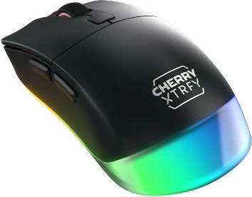 Ergonomski brezžični miš Cherry XTRFY M50, 12000 DPI, črn