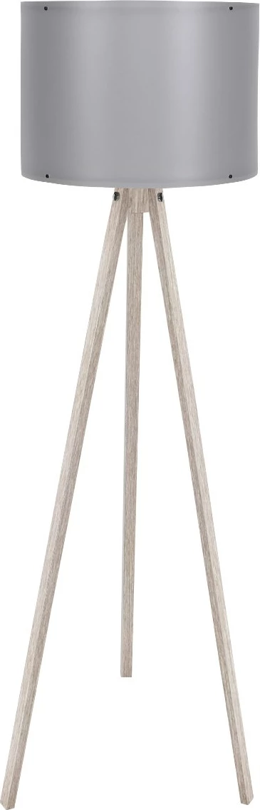 Stojalka za talno luč, krem in siva, Opviq, 145 cm