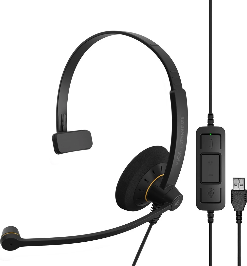 Slušalke EPOS IMPACT SC 30 USB ML, črne