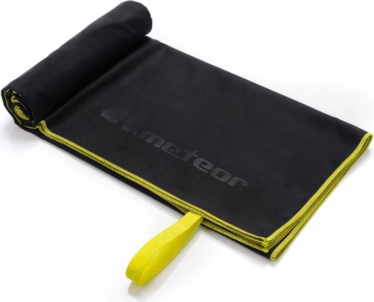 Brisača Meteor XL, 110 x 175 cm, črna