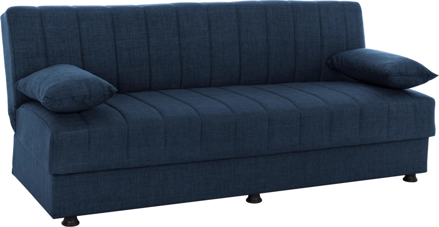 ANDRI FH3239.07, kavč-postelja, 3-sedežna, modra tkanina