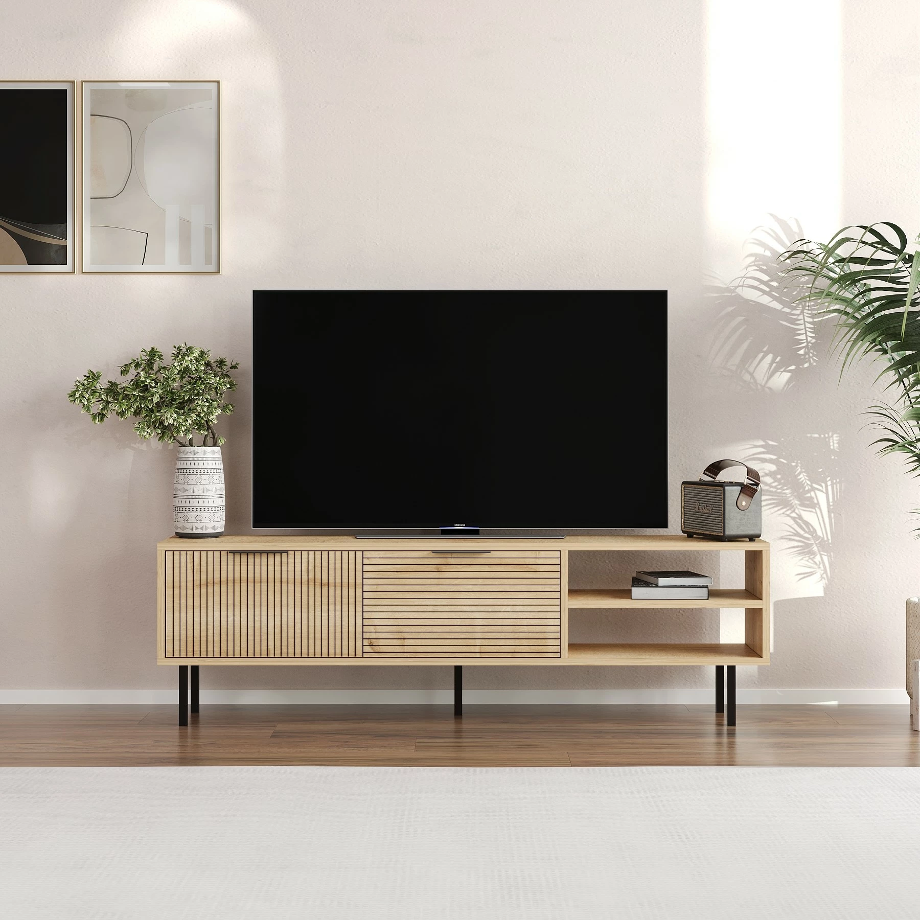 Komoda za TV Skye Decor Venus, safir hrast