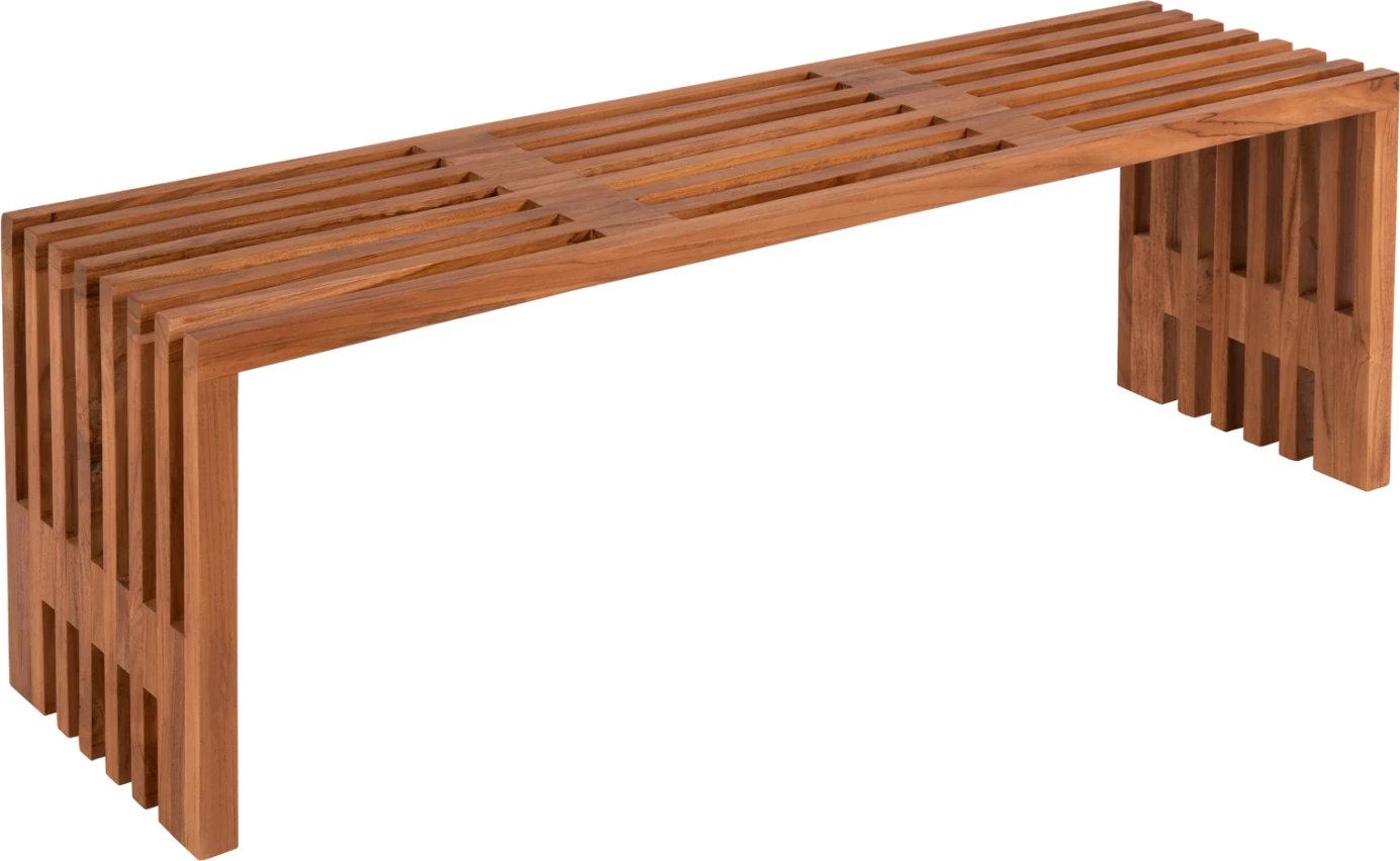 Klop NYA FH9829 iz masivnega tikovega lesa 139,5x34,5x48,5H cm