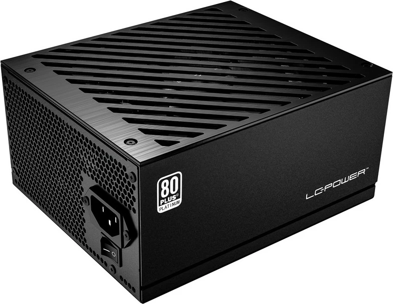 Močnik 850W, 80 PLUS Platinum, popolnoma modularen, ATX 3.0, črn — LC-Power LC850P V3.0