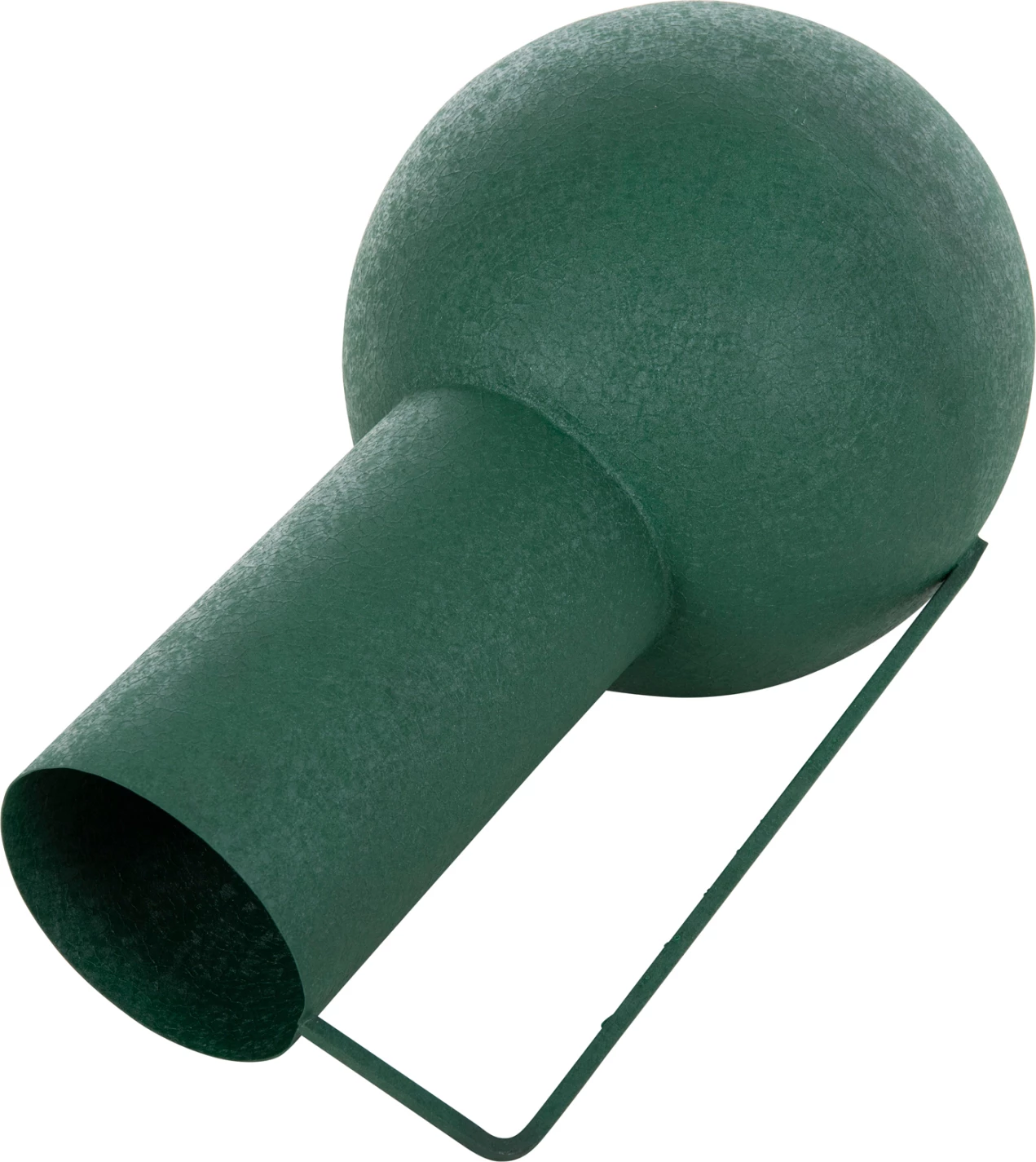 Dekorativna vaza Flagon FH4260.03 kovinska v zeleni barvi Φ26x45Hcm