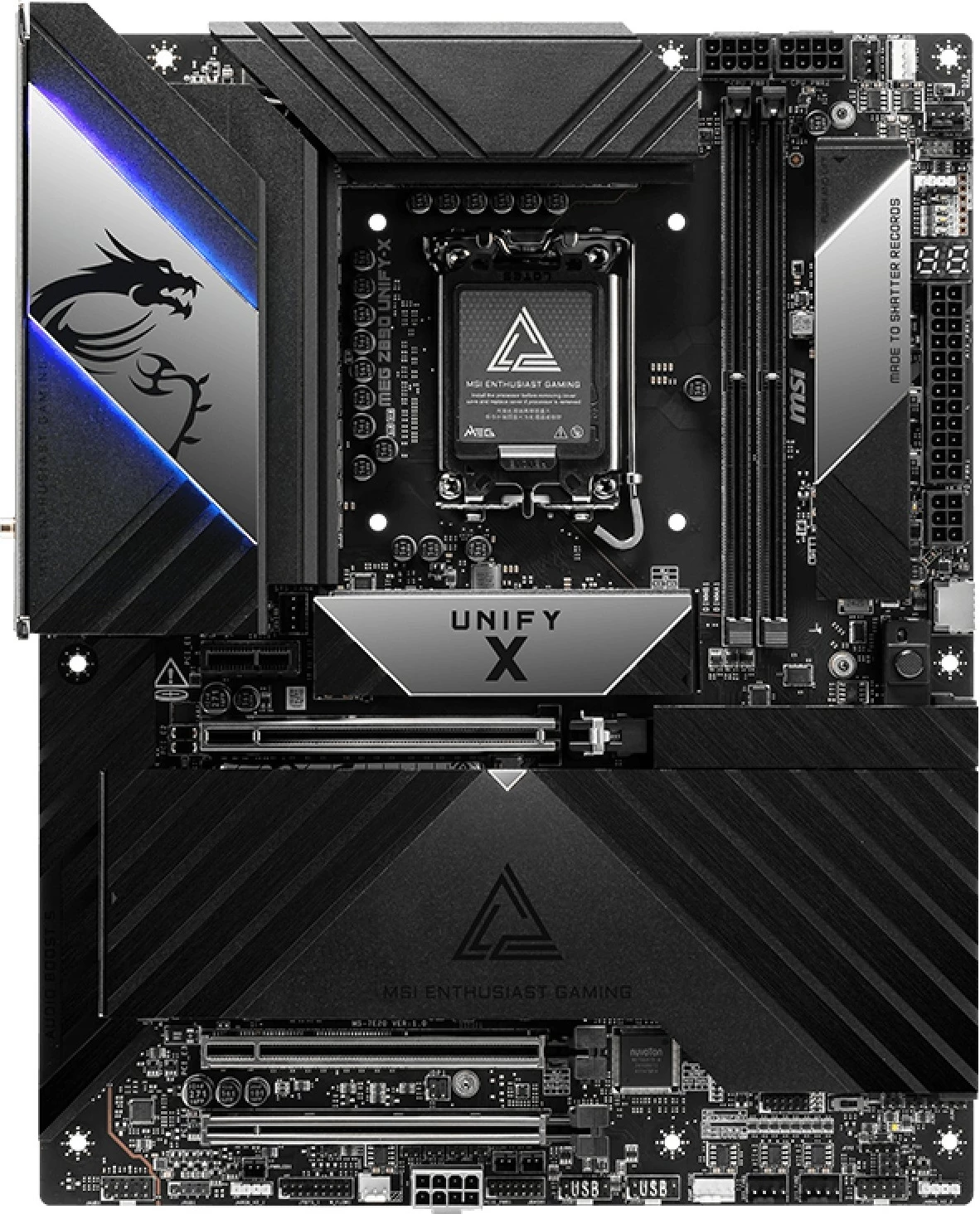 Matična plošča MSI MEG Z890 UNIFY-X, Intel, LGA 1851, 128 GB, črna