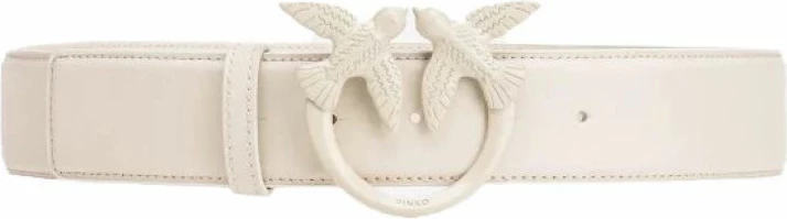 Usnjen pas za ženske Pinko, bel