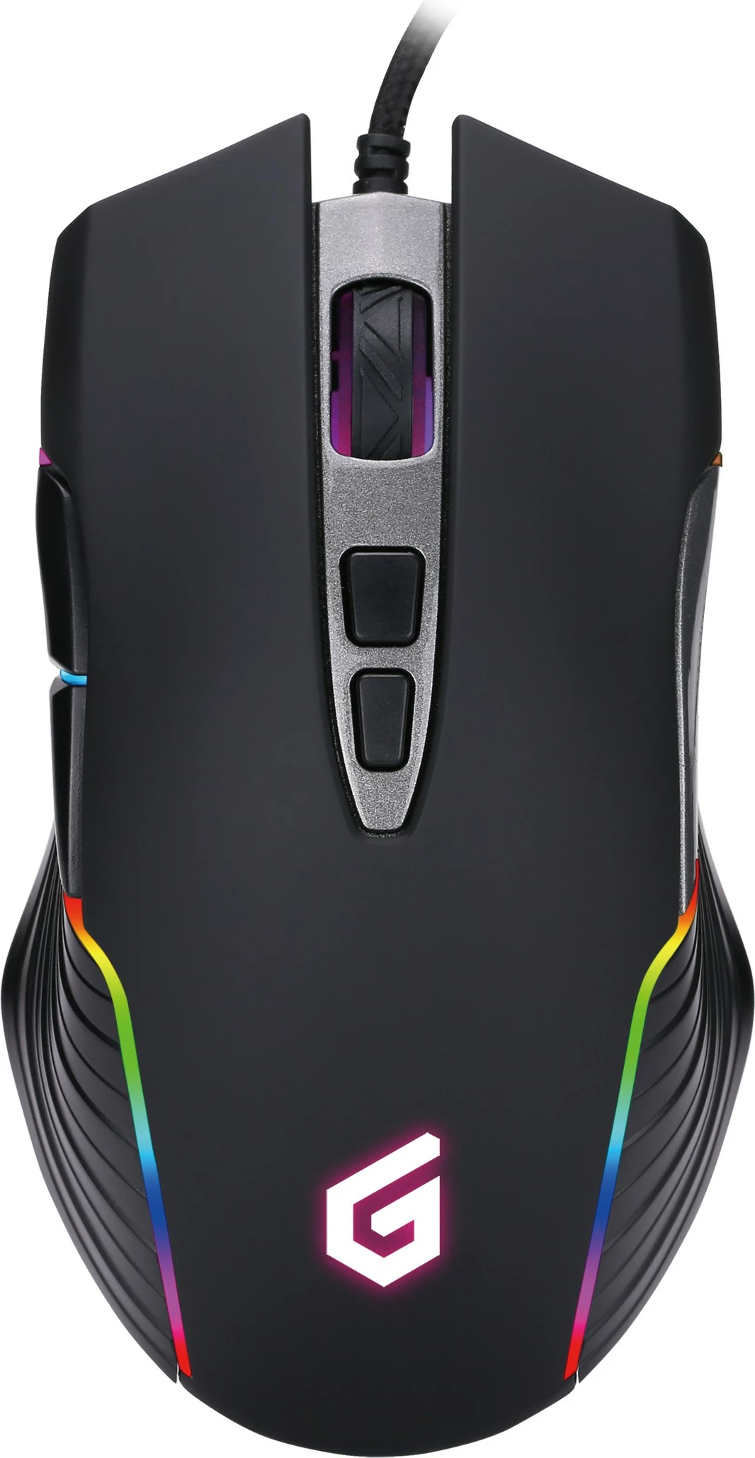 Gaming miška Conceptronic DJEBBEL03B, 7200 DPI, 7 gumbov, RGB, črna